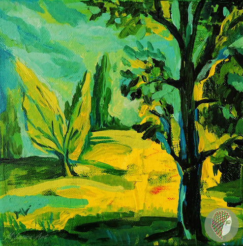 Pletitsa Картина Акрил Пейзаж #1