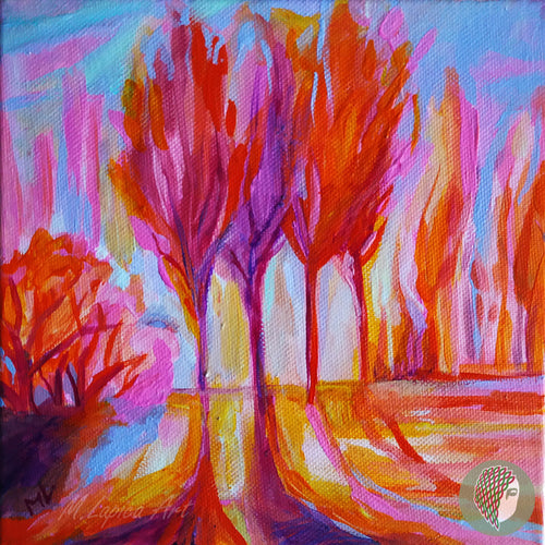 Pletitsa Картина Акрил Пейзаж #9