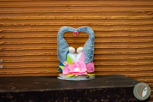 Pletitsa Дървена Плочка Фигурки Влюбени Джуджета