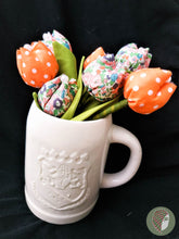 Заредете изображение във визуализатора на галерията – &quot;Лале&quot; Синьо Декоративно Цветe Плат
